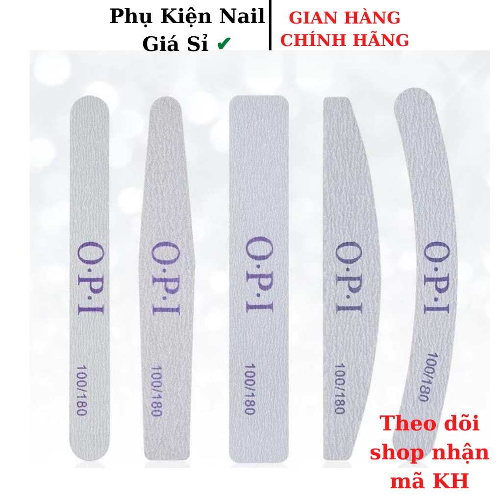 Dũa Móng Tay Opi - Dũa Dày Chuyên Dụng Cho Dân Làm Móng