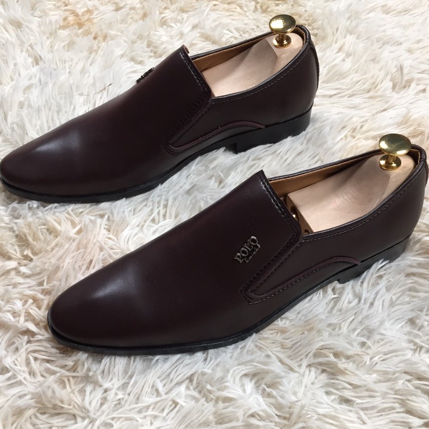 Giày nam công sở Polo đế cao da mềm