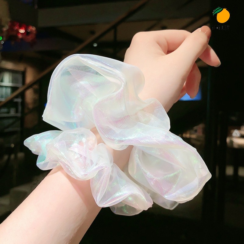 Dây Cột Tóc Đuôi Ngựa Kim Tuyến Lấp Lánh - MangoOvil