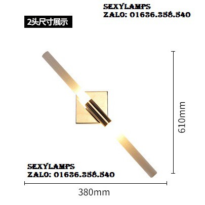 Đèn tường đôi modern light