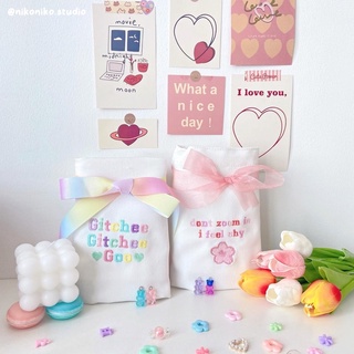 ♡︎ túi tote thêu theo yêu cầu ♡︎