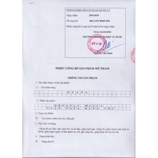 Dầu gội đen tóc thảo dược dành cho tóc bạc, tóc bạc sớm OZANA (Chính Hãng 100%)