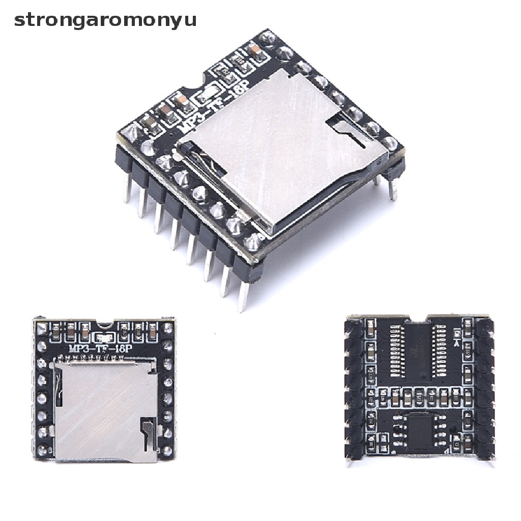Mô Đun Máy Nghe Nhạc MP3 MP3-TF-16P Mini Hỗ Trợ Thẻ TF