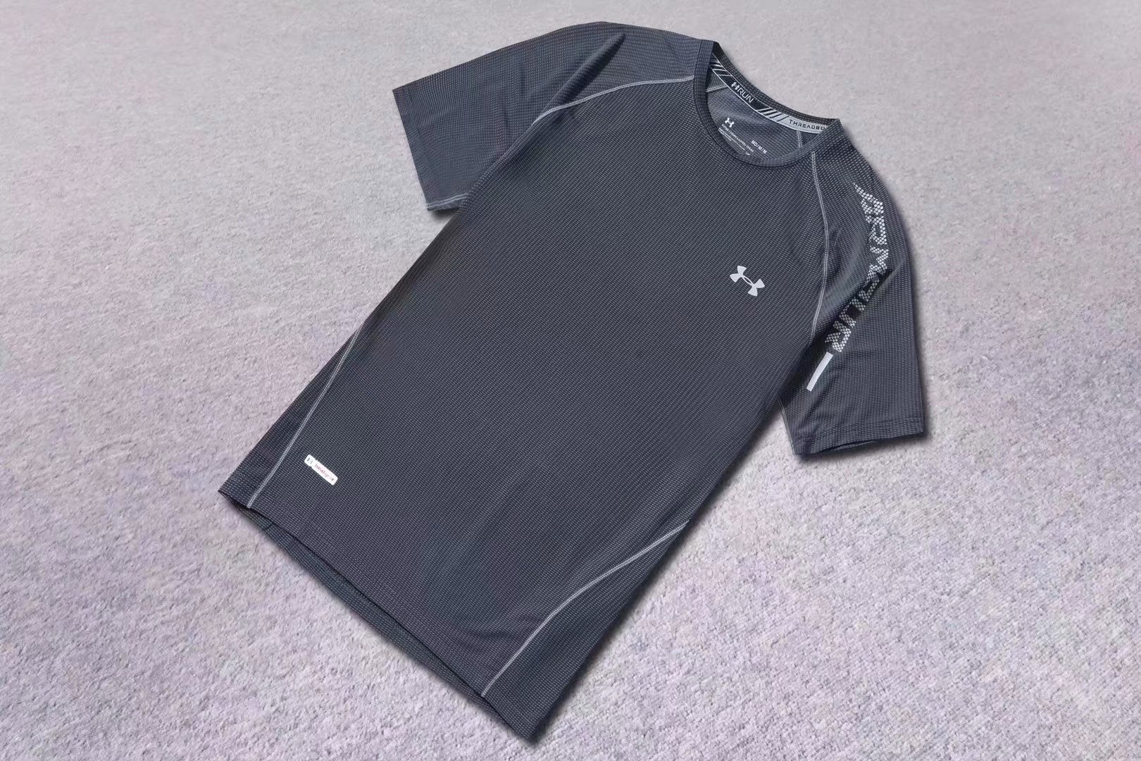 UNDER ARMOUR Áo Thun Thể Thao Cổ Tròn Nhanh Khô Thời Trang 2021 Cho Nam