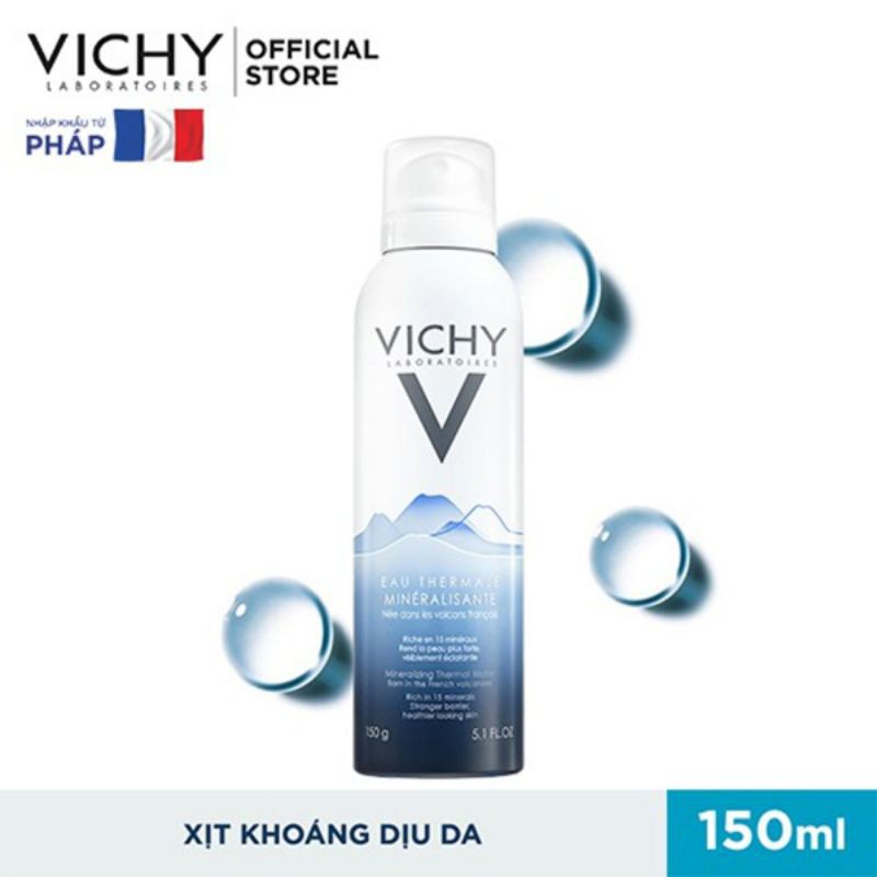 [✅ CHÍNH HÃNG] NƯỚC KHOÁNG DƯỠNG DA VICHY MINERALIZING THERMAL WATER - VICHY