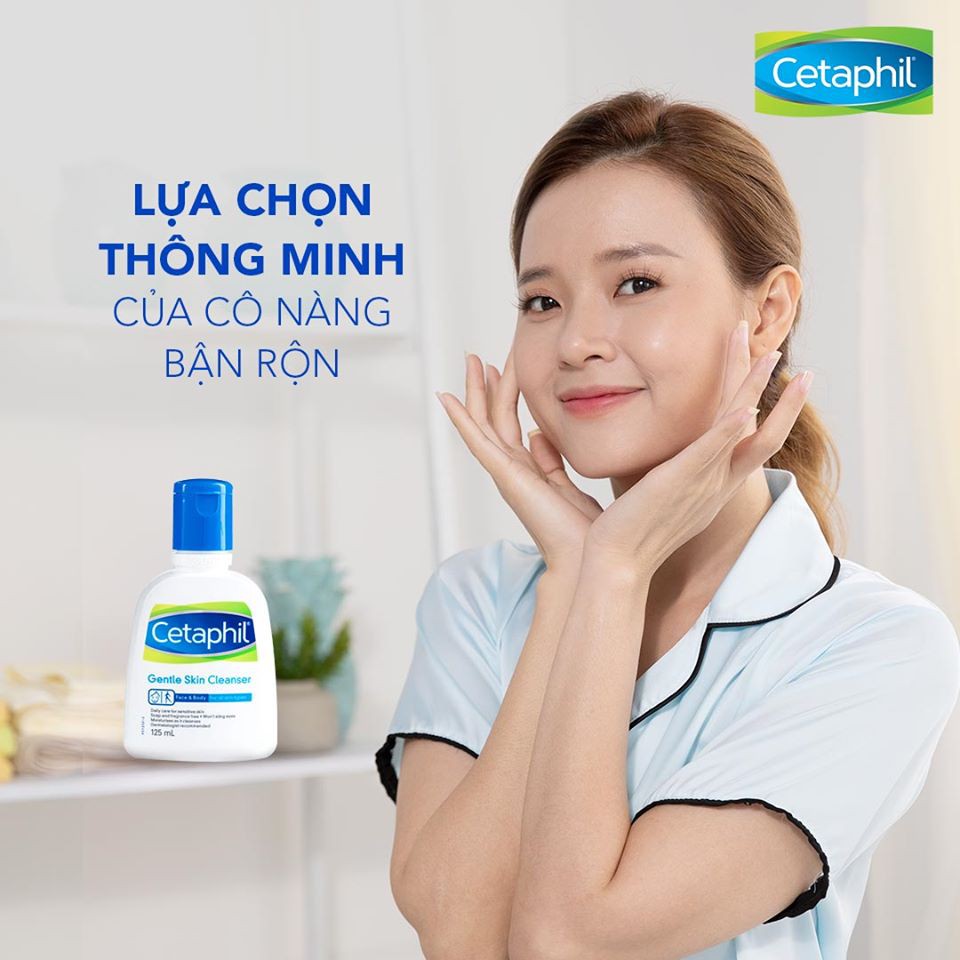 Sữa Rửa Mặt Cetaphil Gentle Skin Cleanser Dịu Nhẹ Cho Mọi Loại Da 125ml