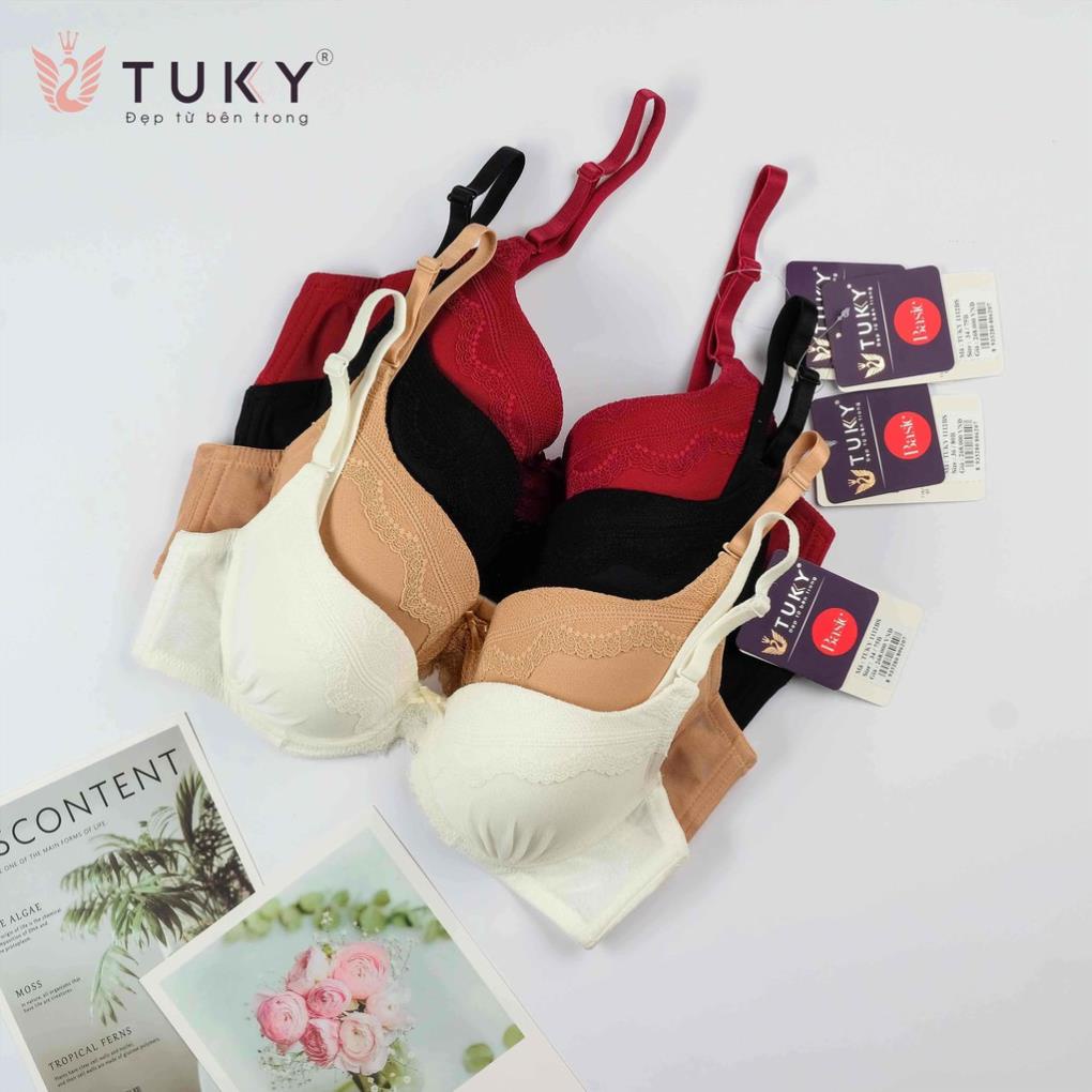 Áó ngực mút mỏng phối ren với lưới 1112BS