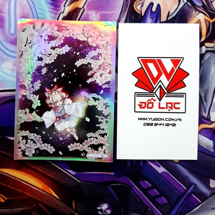 [ ĐỖ LẠC SHOP ] 01 Slv  thẻ bài Yugioh Xuân 01Size 5.9 x 8.6 cm