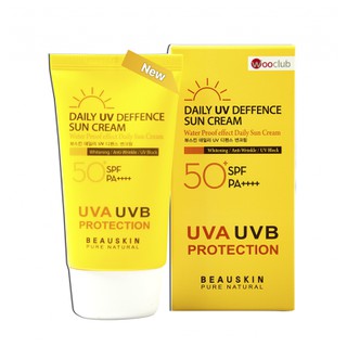 HÀNG CHÍNH HÃNG - Kem chống nắng kiểm soát dầu DAILY UV DEFFENCE SUN CREAM Beauskin SPF50+/PA++++