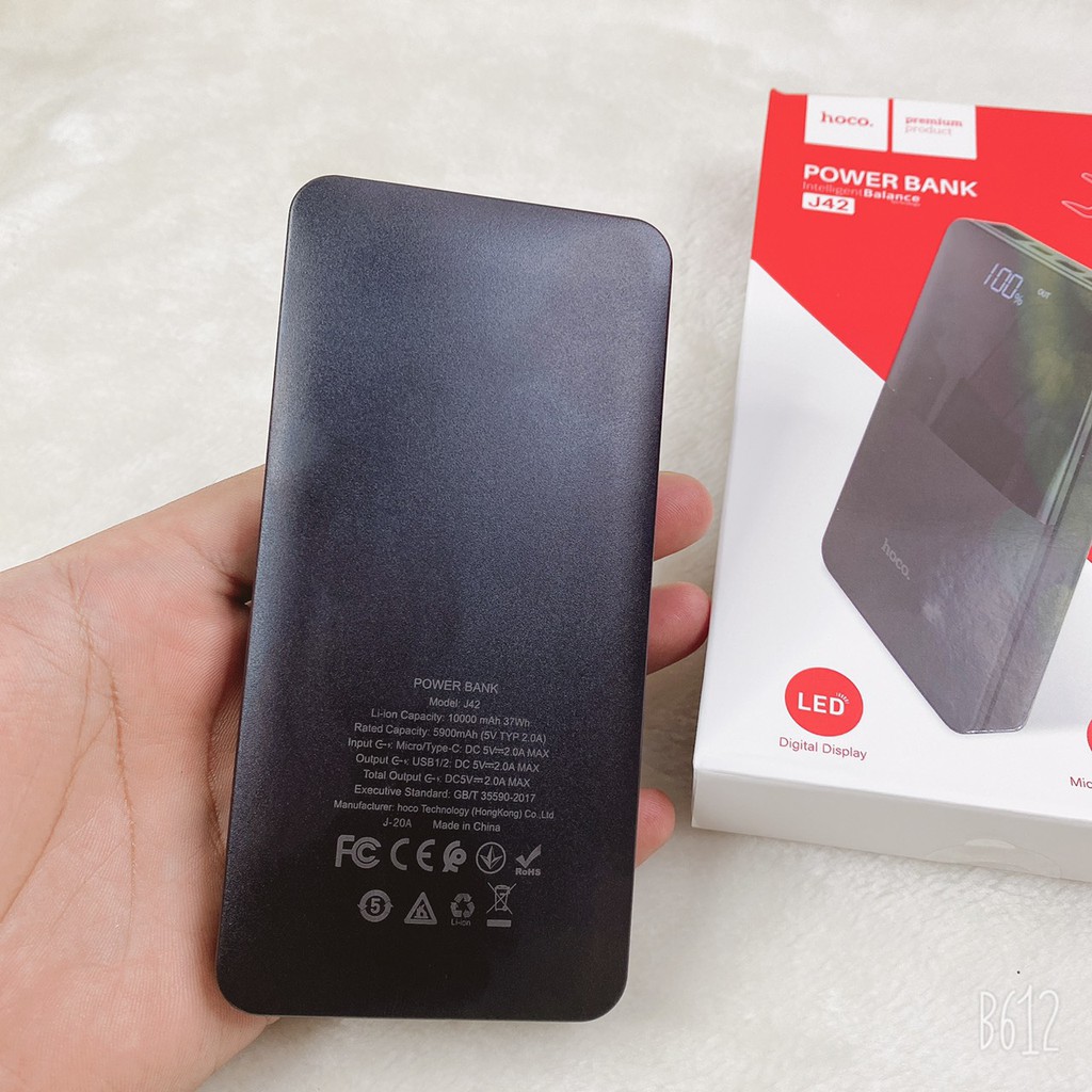 Sạc dự phòng Hoco J42 10000 mah