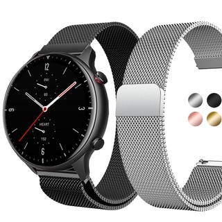 Dây Đeo Thay Thế Bằng Thép Không Gỉ 22mm Cho Huami Amazfit GTR 47mm Stratos 3 2