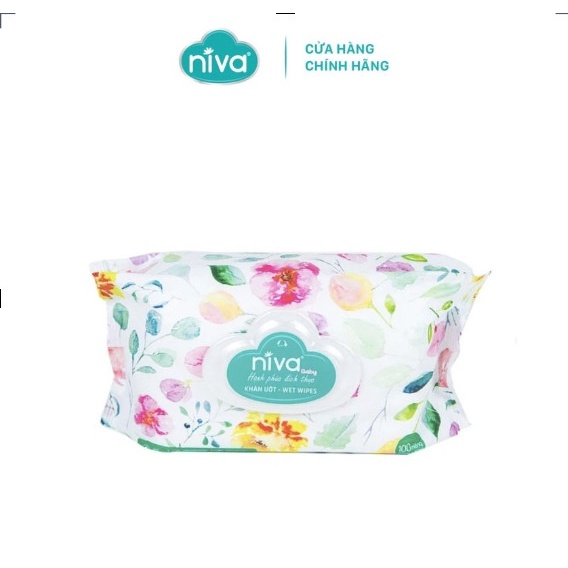 Khăn Ướt Đa Năng Không Mùi Niva 100 Tờ Tiện Dụng, Diệt Khuẩn, An Toàn Cho Trẻ Sơ Sinh Phụ Nữ Mang Thai