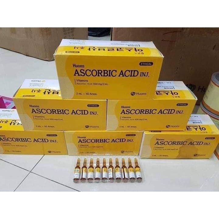 Serum vitamin C dưỡng ẩm đẹp da 1 hộp 50 chai