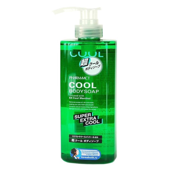 Sữa tắm nam Pharmaact Cool Body Soap 600ml Nhật Bản