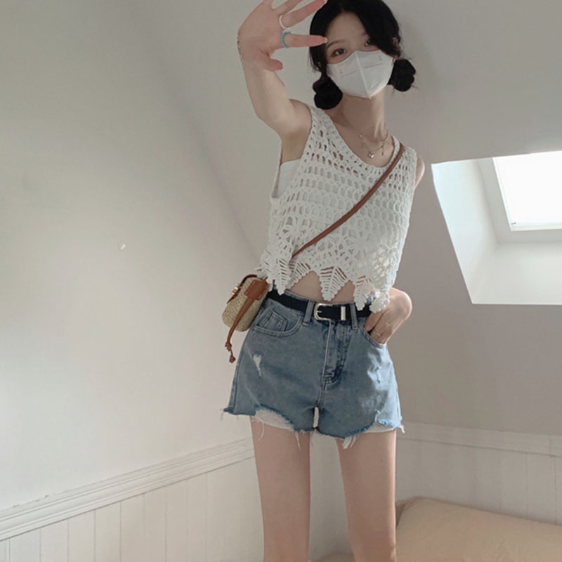 IELGY Áo Dệt Kim Thủ Công Thời Trang Cho Nữ