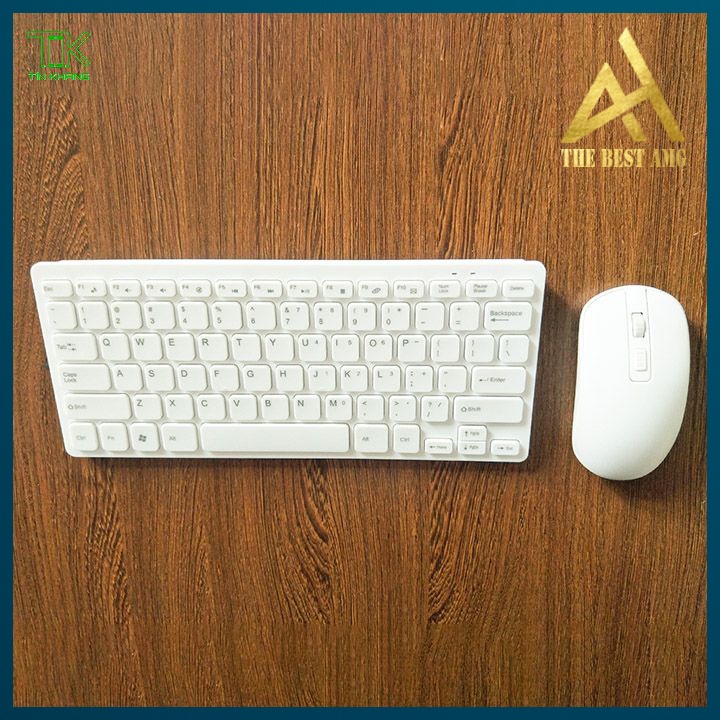 Bộ Combo Bàn Phím Và chuột Chuột Không Dây Mini - Bàn Phím Bluetooth Máy Tính Gaming Laptop Cơ Chuyên Game