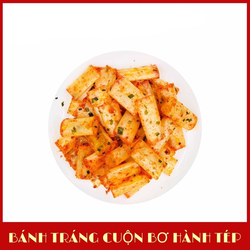 Bánh tráng cuộn sa tế bơ tôm hành Tây Ninh (500g)