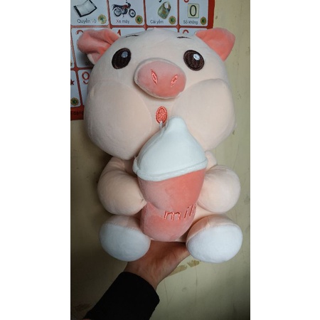 Gấu bông lợn sữa size 45