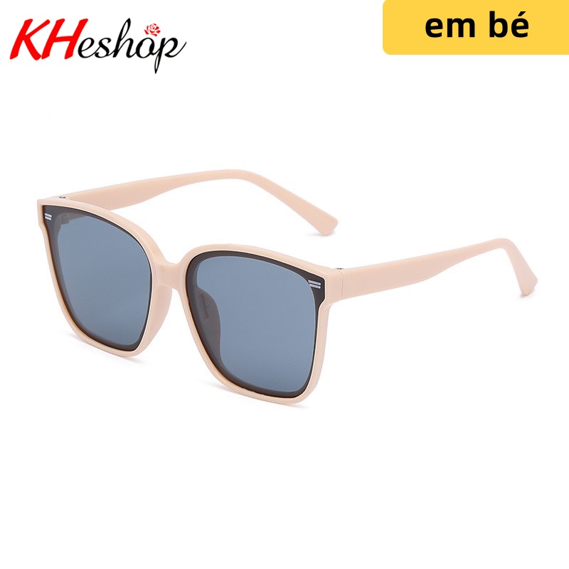 [Đẹp Nhất Thế Giới] Kính Râm Trẻ Em form vuông bầu, tròng  2 lớp siêu bền tạo độ tương phản mã Y8837