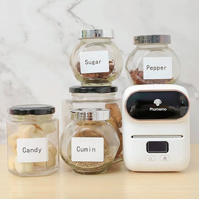 Cuộn Nhãn Dán Cách Nhiệt Đa Năng M110 Tự Dính Cho Máy In Phomemo M110