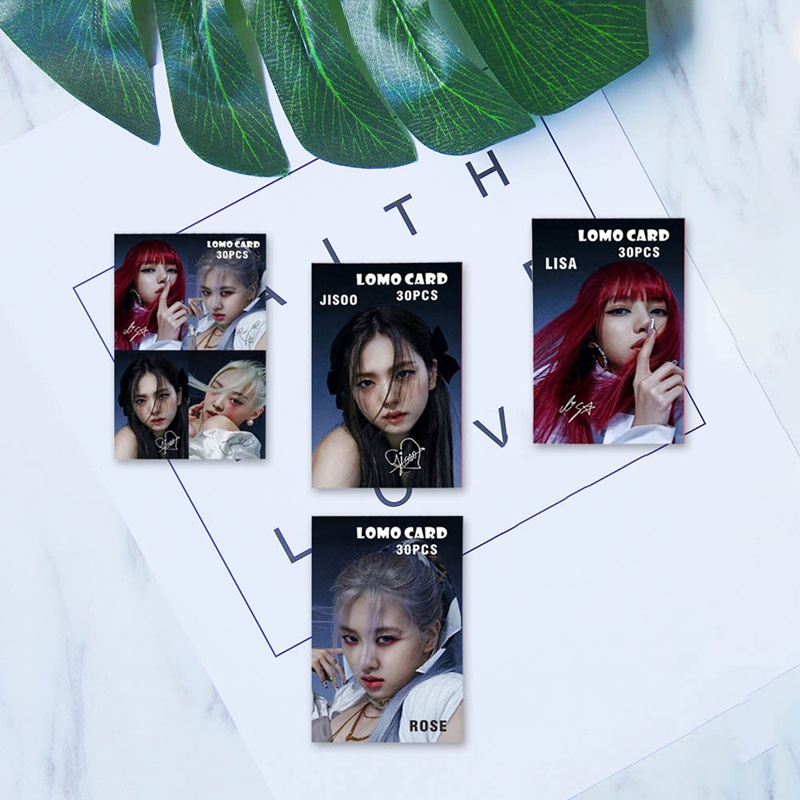 30 tấm ảnh thẻ in hình thành viên nhóm nhạc Blackpink