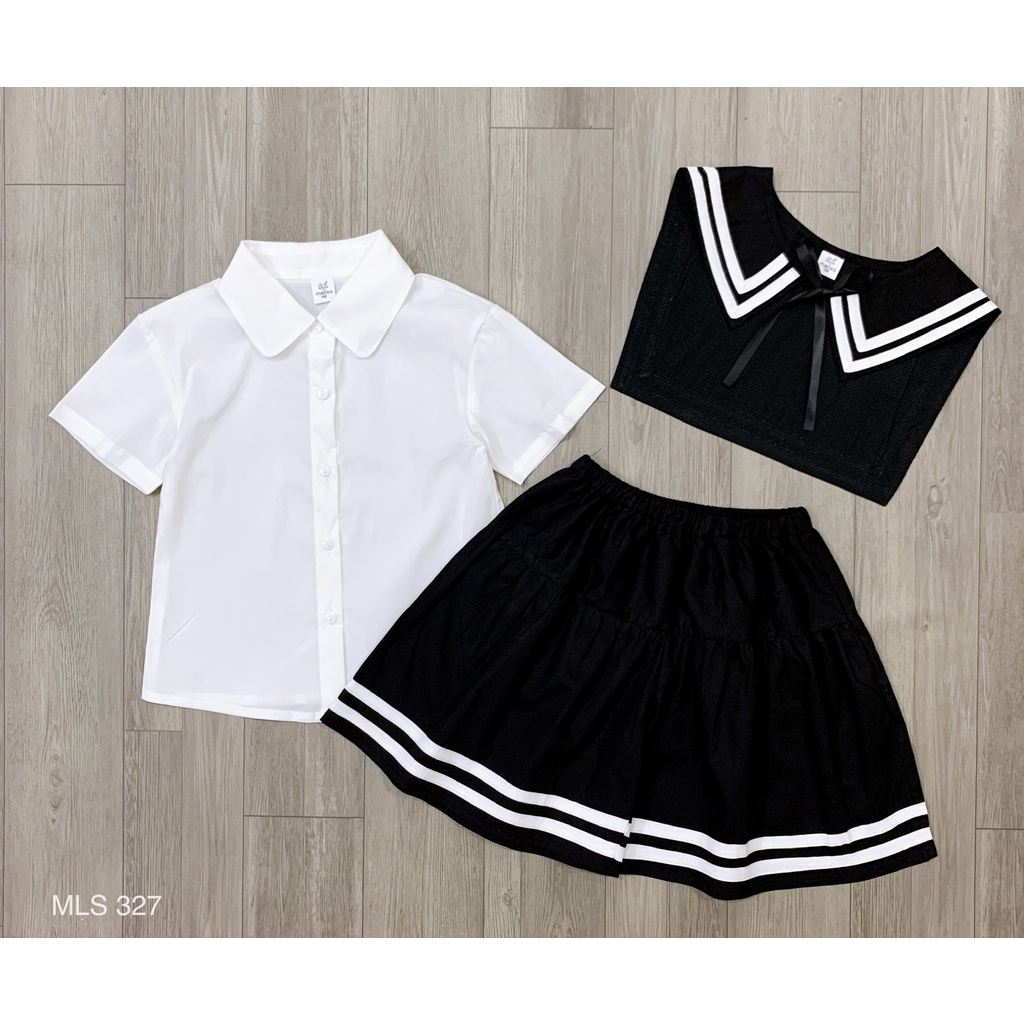 SET THUỶ THỦ HỌC SINH ĐÁNG YÊU CHO BÉ GÁI 9-32KG - BIGBABYSHOP