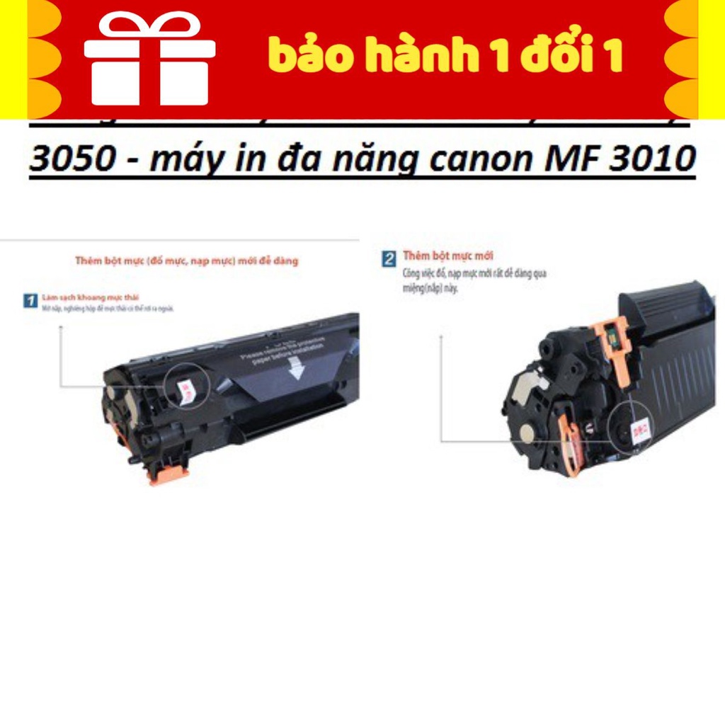 Hộp mực máy in 6000, 6030,6030w, 3050, MF3010