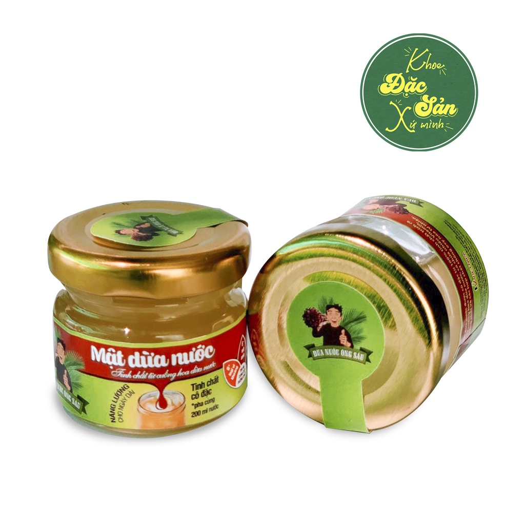 Hũ mật dừa nước cô đặc 20ml Ông Sáu - Đặc sản Cần Giờ