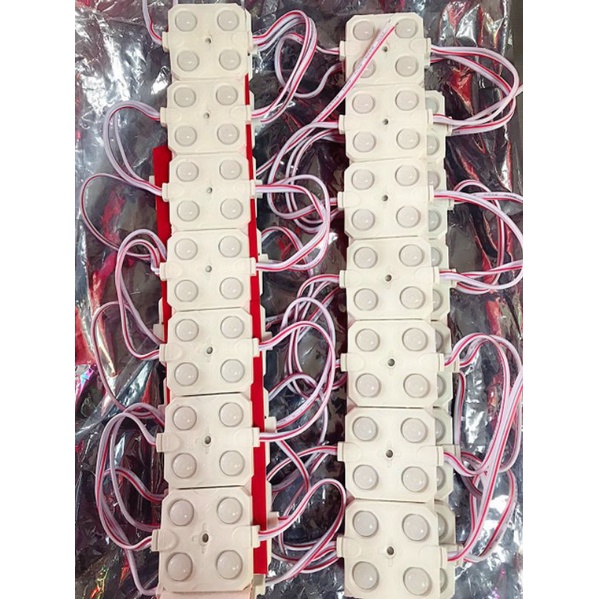 Led Modul 4 bóng Samsung - 1 dây 20 cụm 4 mắt led 12v