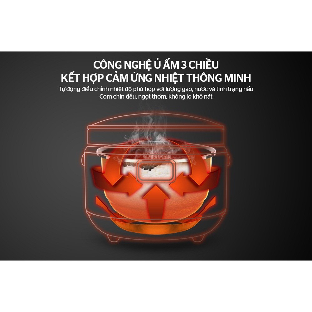 Nồi cơm điện tử 1.8L Sunhouse Mama SHD8903