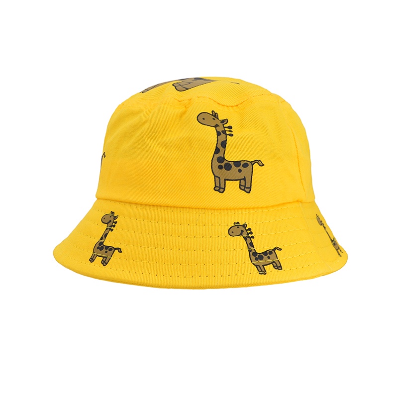 Mũ Tai Bèo Chống Nắng In Họa Tiết Hoạt Hình Thời Trang Xuân Hè Cho Bé Trai Và Gái