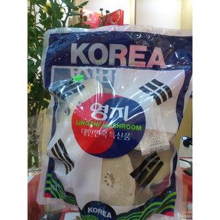 GIÁ HỦY DIỆT: NẤM LINH CHI VÀNG NHẠT TÚI HÌNH QUỐC KỲ HÀN QUỐC (1KG)