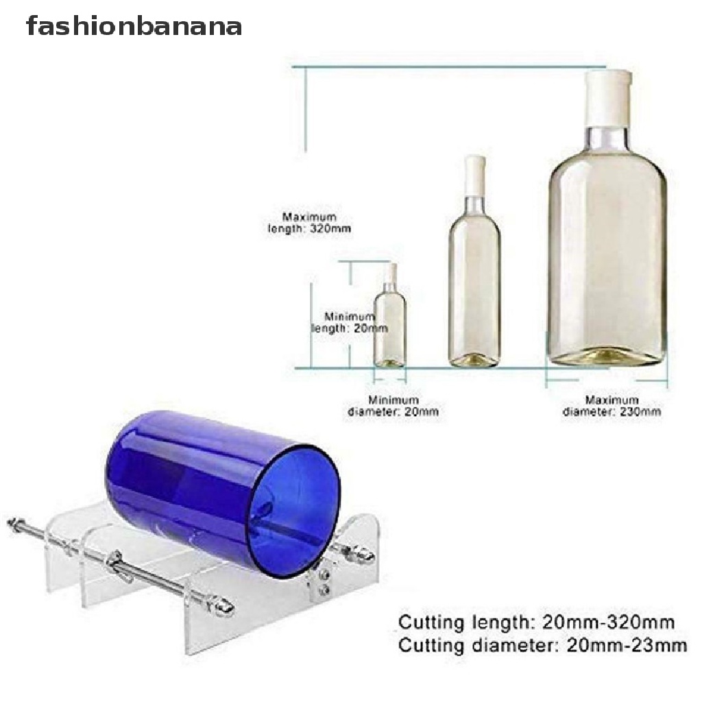Bộ Dụng Cụ Cắt Kính Chai Rượu Vang Thủ Công 4 Trong 1