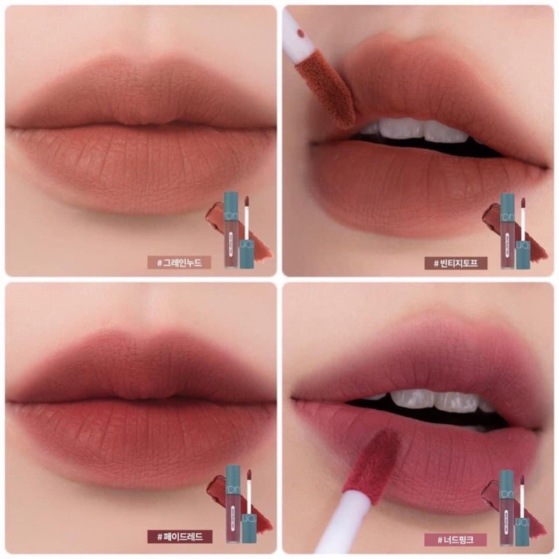 Son Kem Lì Mềm Mịn Lâu Trôi Romand Zero Velvet Tint Chính Hãng  - BONBONCOSMETIC