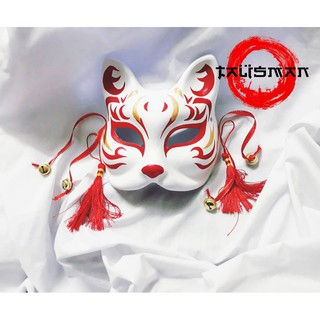  Mặt nạ cáo vẽ_14 (Mask fox)- đạo cụ cosplay  Psale off  Ecam kết đẹp