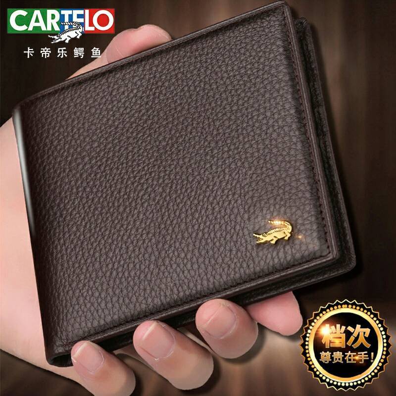 Ví Nam ins. Cartier Ví Da Cá Sấu Kiểu Dáng Sang Trọng Dành Cho Nam