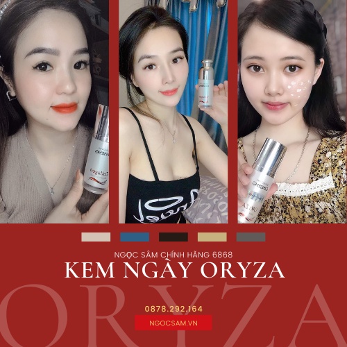 Kem Ngày Oryza Dưỡng Trắng Da Chống Nắng