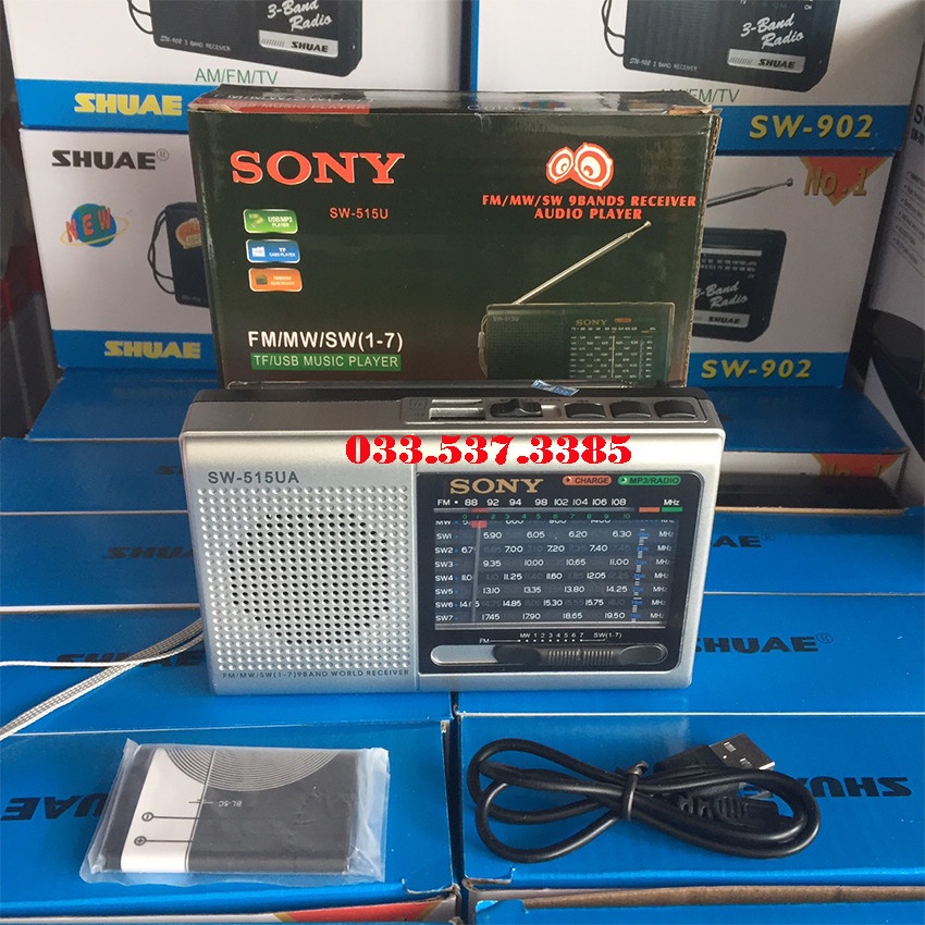 Đài fm cho người già, đài fm radio 515 hỗ trợ thẻ ngớ ngoài