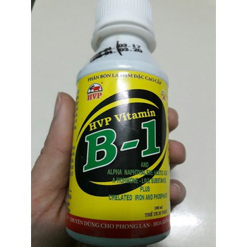 PHÂN BÓN LÁ CAO CẤP ĐẬM ĐẶC HVP VITAMIN B1 - chai 250ml