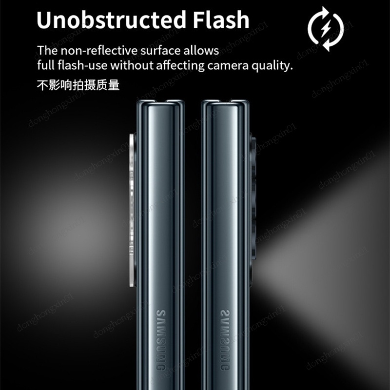 Khung Kim Loại Nhôm Bảo Vệ Camera Sau Cho Samsung galaxy Z fold 4 / 3 5G Z fold 4