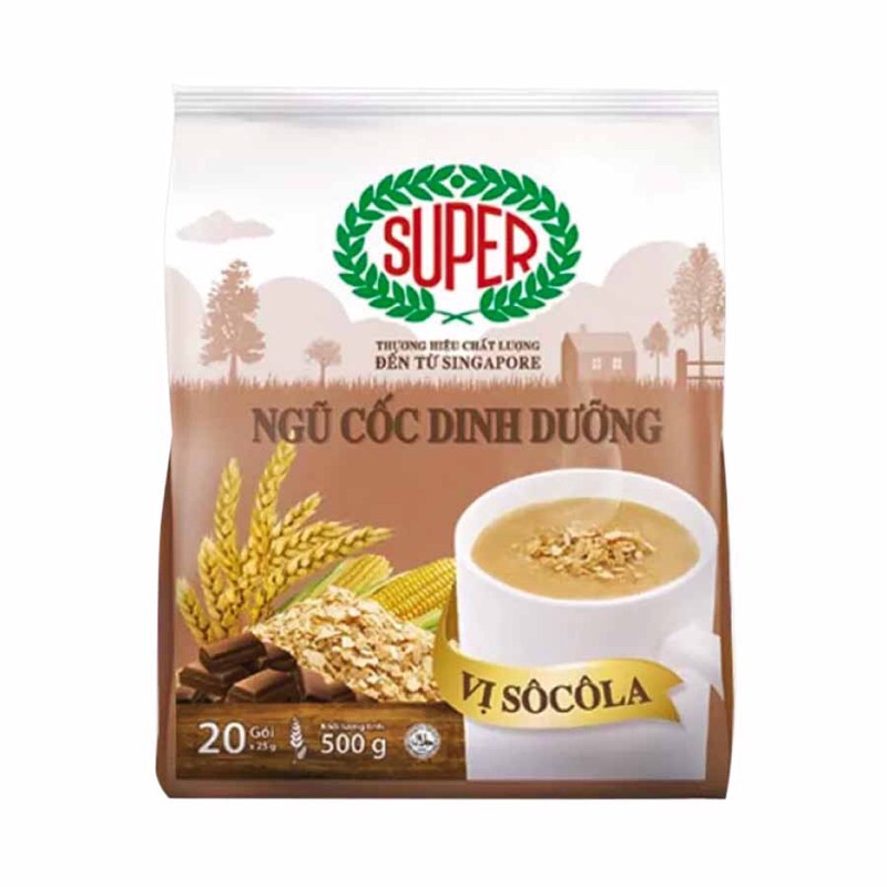 (4 Loại) NGŨ CỐC DINH DƯỠNG SUPER SINGAPORE