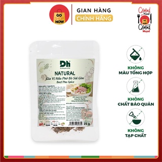 [𝐃𝐇𝐅𝐨𝐨𝐝𝐬] Combo 2 gói NATURAL Gia Vị Nấu Phở Bò vị Sài Gòn