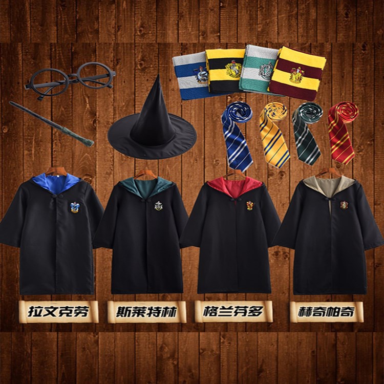 Áo Choàng Hóa Trang Harry Potter Độc Đáo Cho Người Lớn Trẻ Em Dịp Halloween