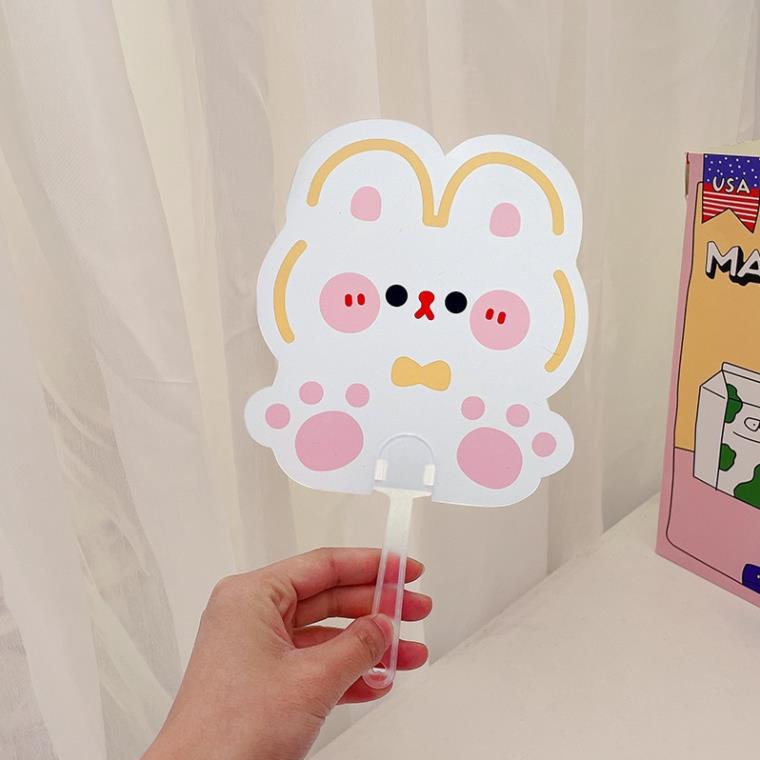 Quạt Nhựa Cầm Tay Kute Nhiều Mẫu Xinh