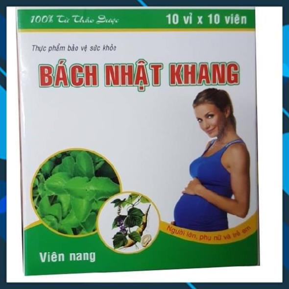 Bách nhật khang giúp phòng và hỗ trợ điều trị cảm cúm từ thảo dược an toàn 100% cho phụ nữ có thai, trẻ em( Hộp 100v)