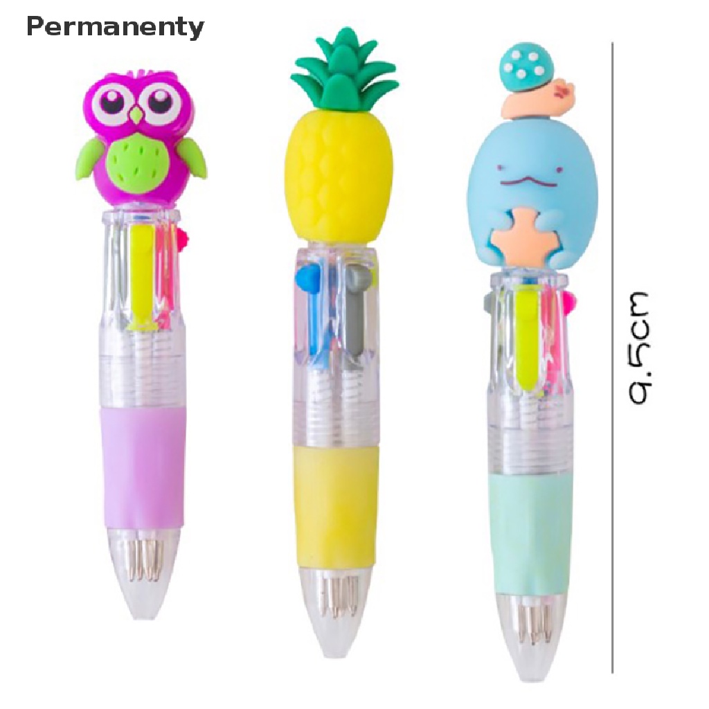1 Bút Bi Mini Ngòi 0.5MM Họa Tiết Hoạt Hình Dễ Thương