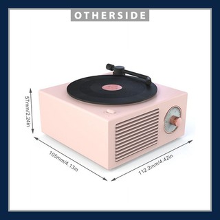 LOA BLUETOOTH RETRO X10 GIẢ LẬP ĐĨA THAN HỖ TRỢ THẺ NHỚ CỔNG AUX BẢO HÀNH 3 THÁNG 1 ĐỔI 1