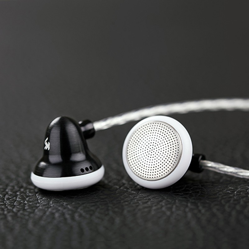 Ksearphone Bell-LB 3.5mm Earphone DJ Bass HIFI Metal Earphone 15mm Dynamic Driver K Unit of Earphones Earphones Flat Headset Earphones