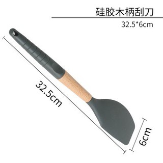 Vét Silicone - Đen