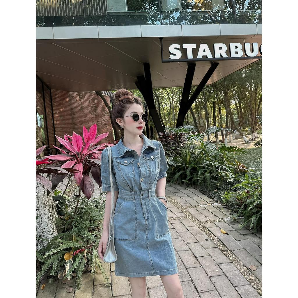 VÁY JEAN / VÁY BÒ QUẢNG CHÂU NỮ CAO CẤP MÃ A36